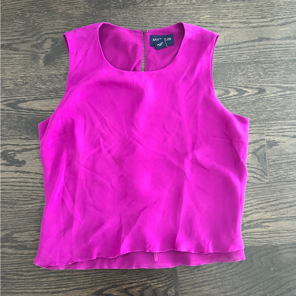 Silk Ann Taylor Tulip Top